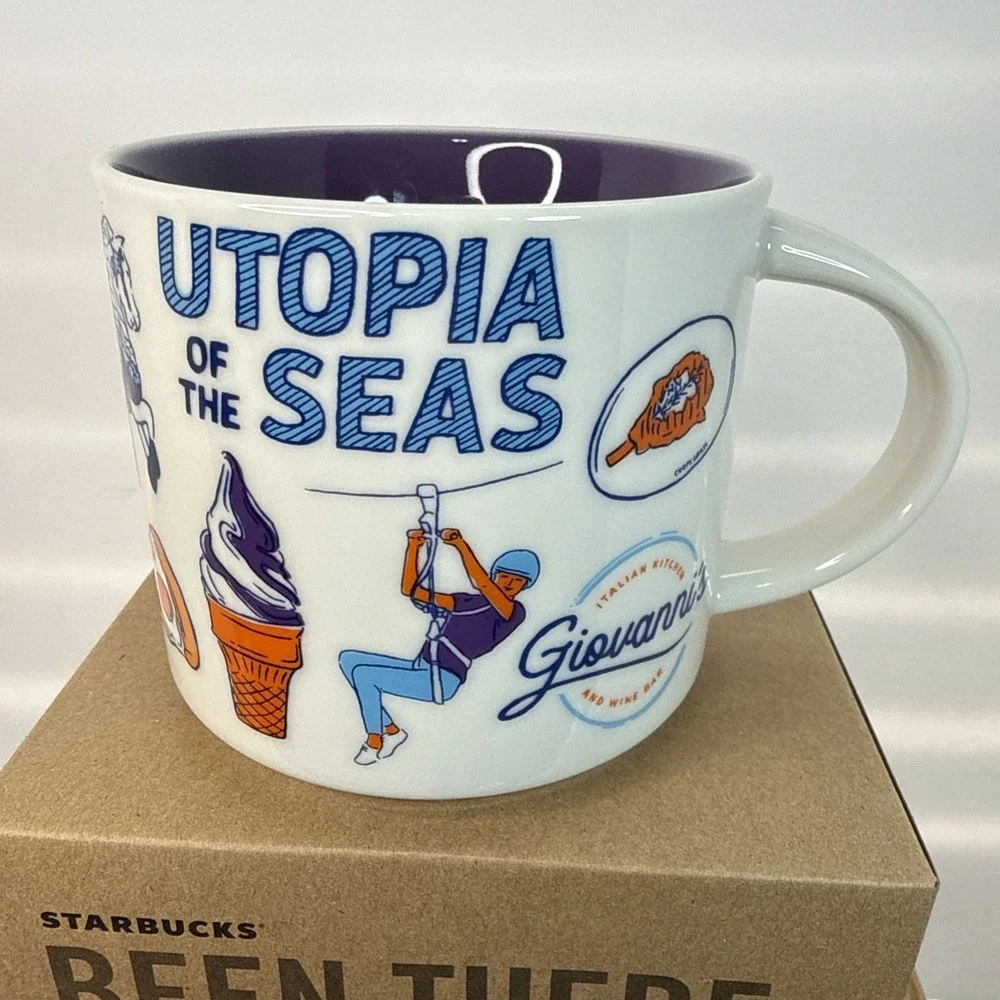 starbucks been there series mug 14oz Utopia Of The Seas NIB